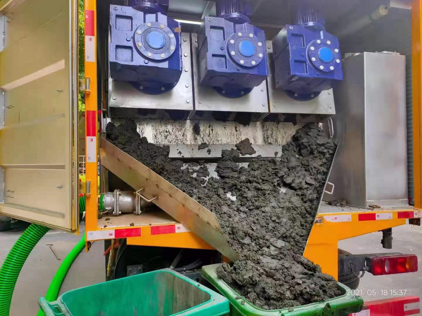 雷山化粪池清掏城市维护站-泥浆净化干湿分离处理